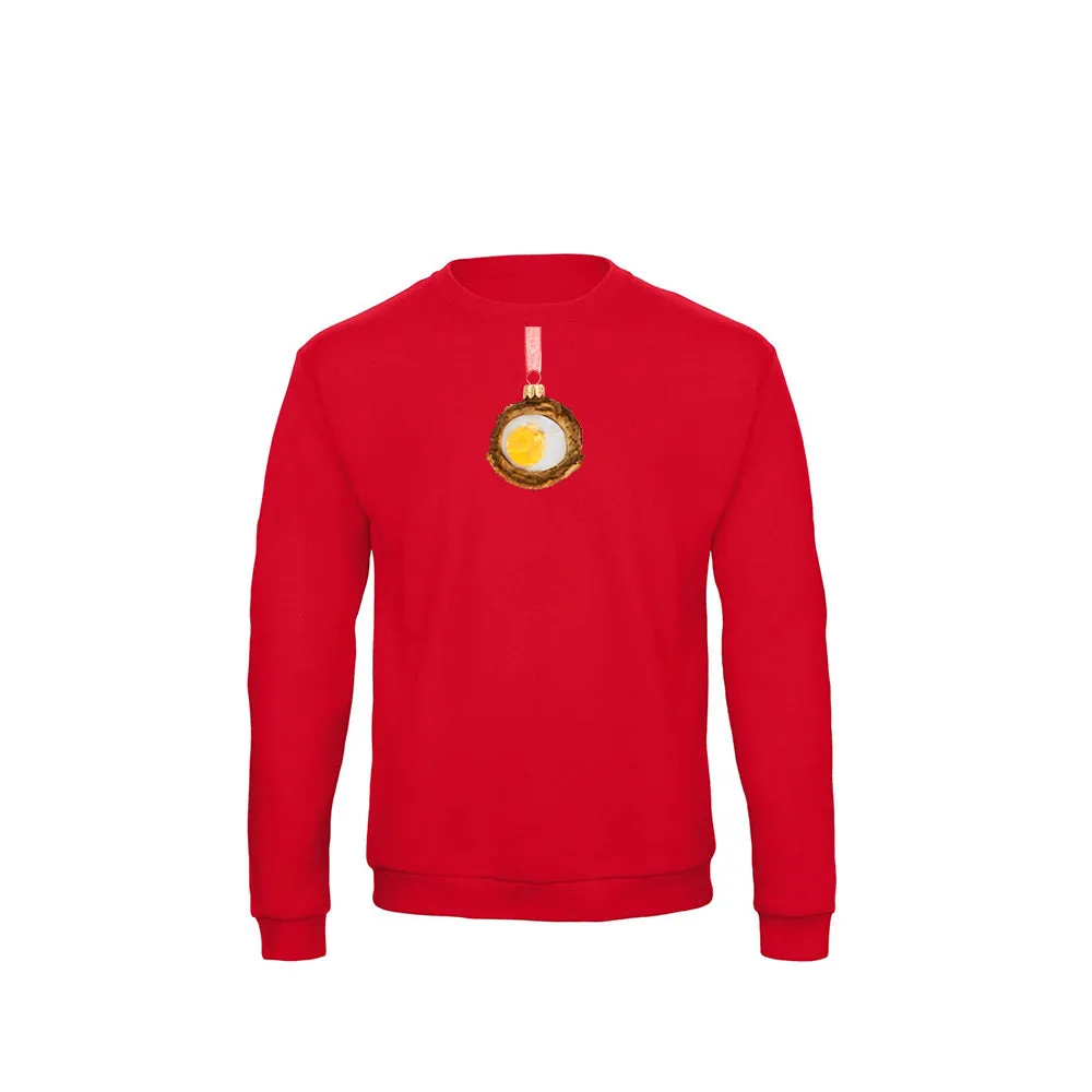 Eierbal Kersteierballen trui sweater fleece binnenkant