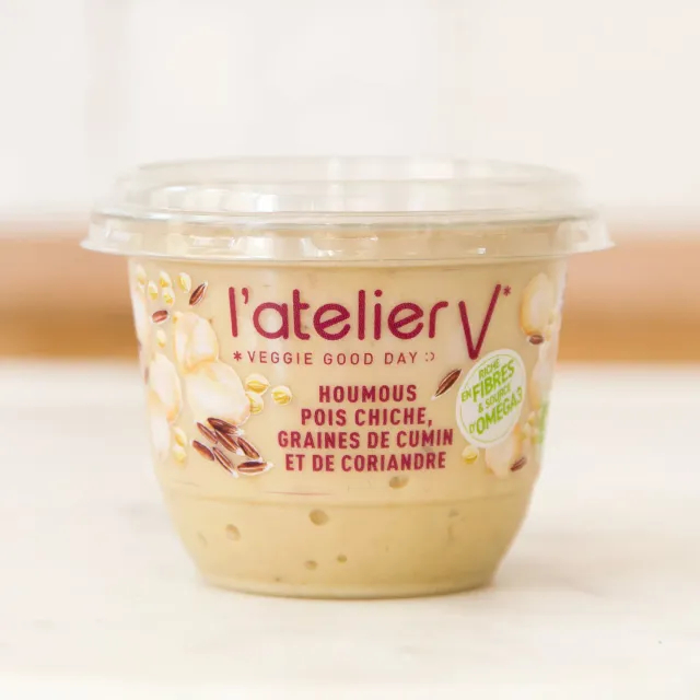 l'Atelier V Houmous klassiek met komijn en koriander