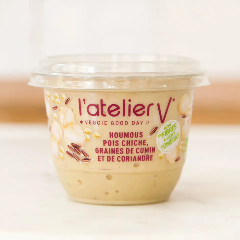 l'Atelier V Houmous klassiek met komijn en koriander