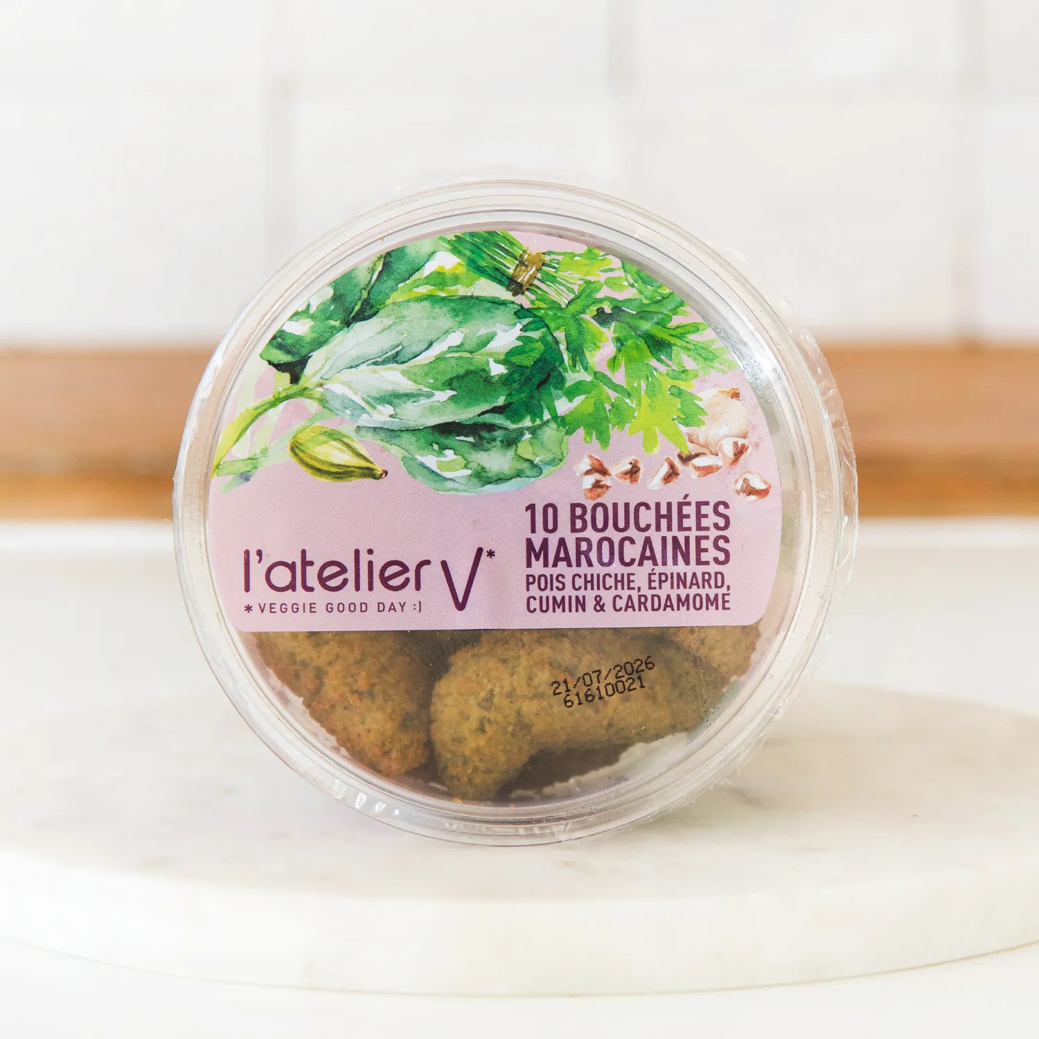 l'Atelier V Mini Bouchée Marocaine falafel spinazie komijn