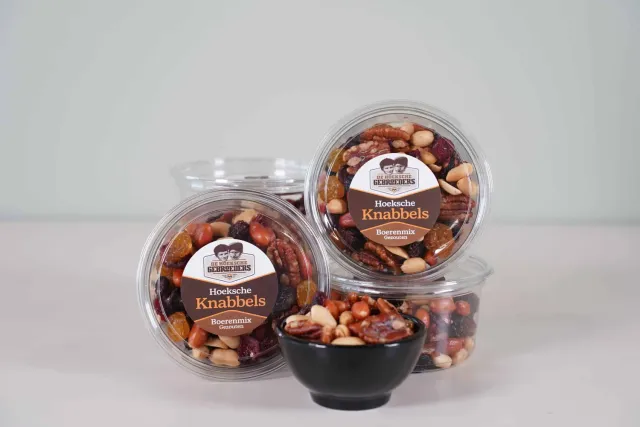 Hoeksche Gebroeders Hoeksche Knabbels notenmix gezouten