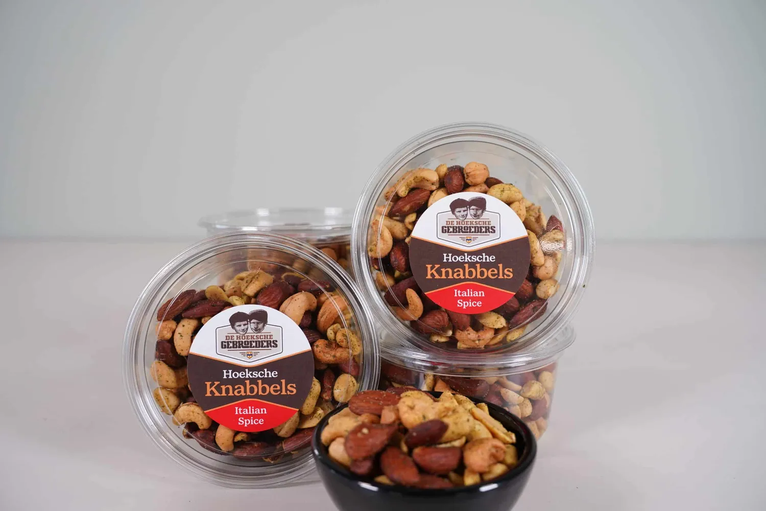 Hoeksche Gebroeders Hoeksche Knabbels notenmix gezouten