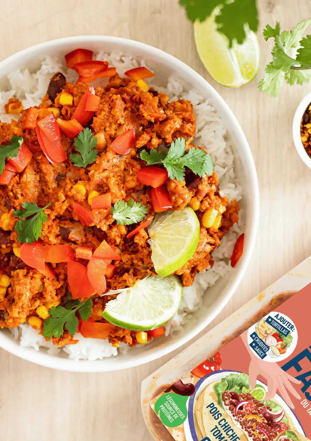 l'Atelier V Base Fajita kookbasis kikkererwt pittig