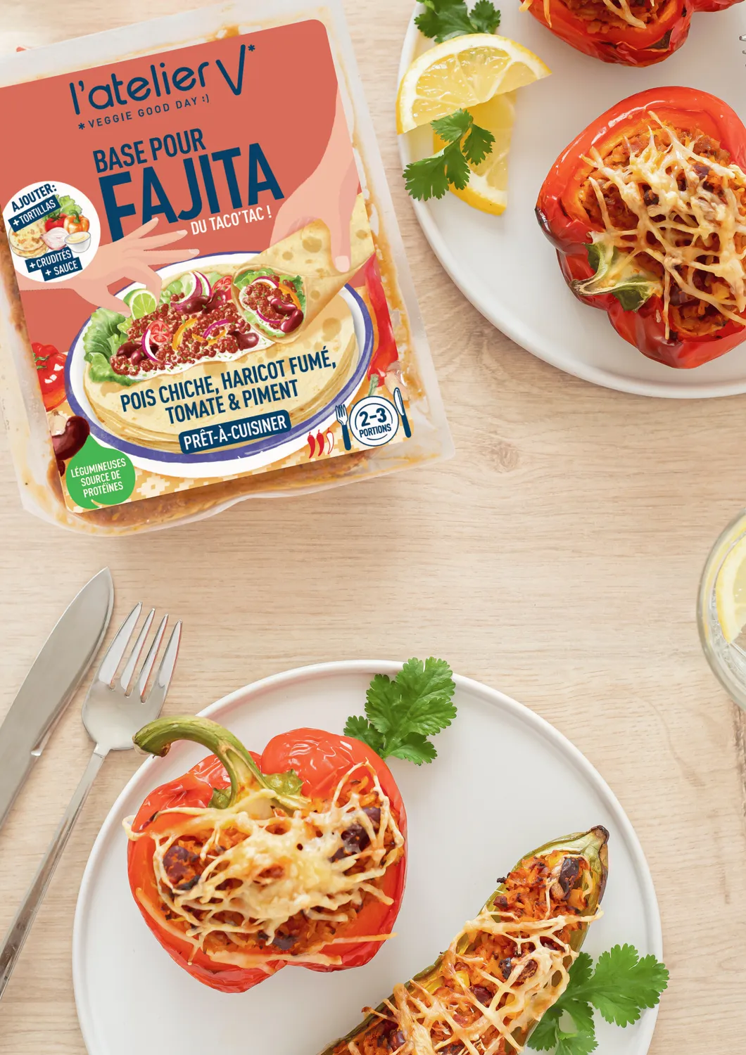l'Atelier V Base Fajita kookbasis kikkererwt pittig
