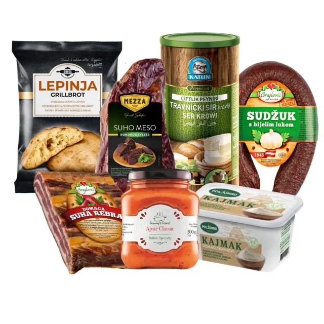 Balkan Taste Mezze bundel borrelpakket met kaas