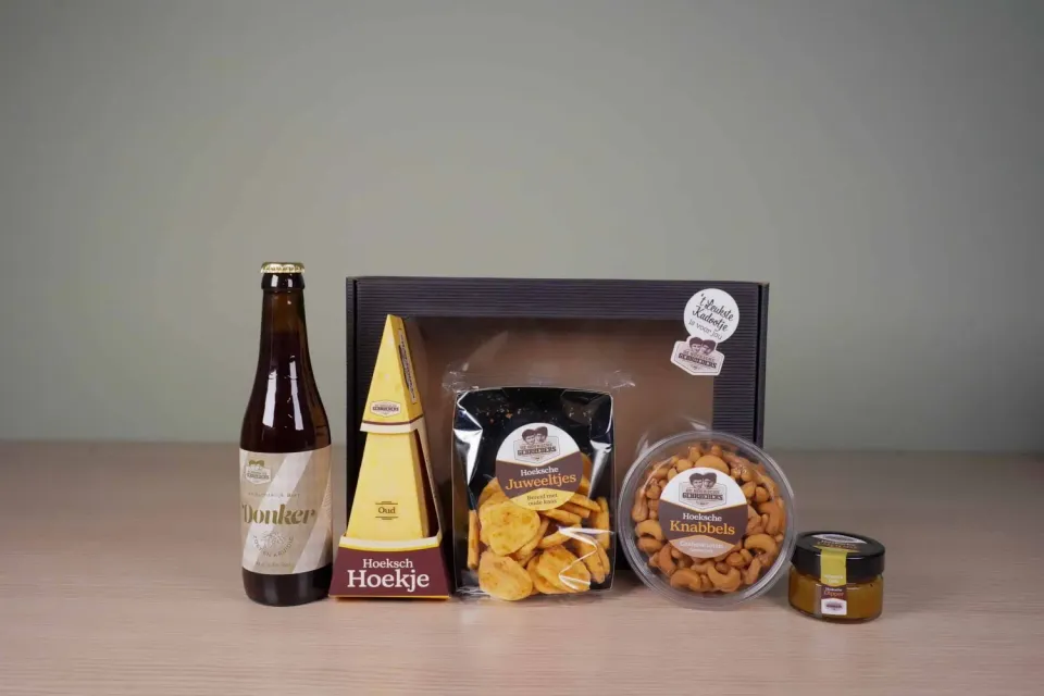 Hoeksche Gebroeders Geschenkpakket Piershil borrelbox