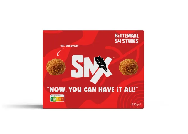 SNX Bitterballen 54 stuks diepvries 25% rundvlees eiwitrijk