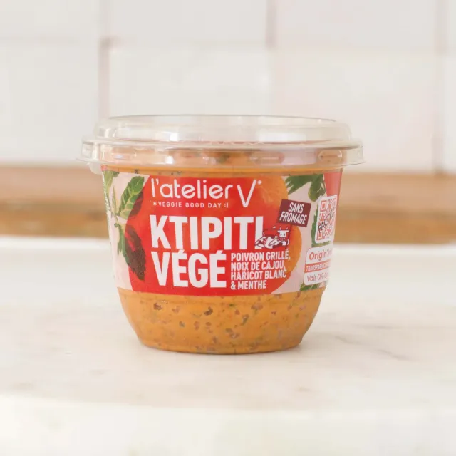 l'Atelier V Ktipiti dip geroosterde paprika munt