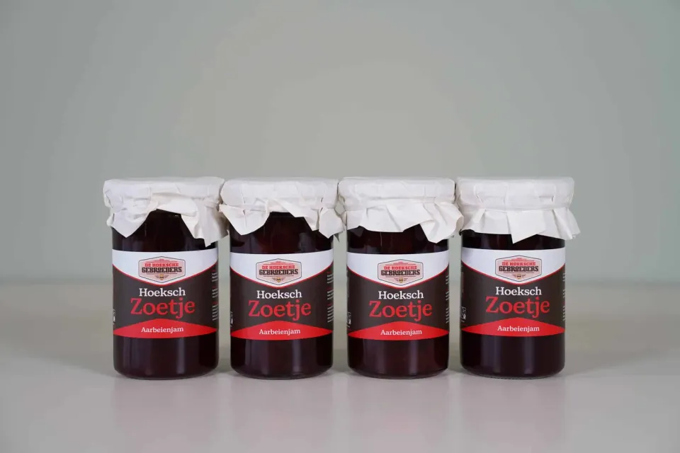 Hoeksche Gebroeders Hoeksch Zoetje jam fruitig
