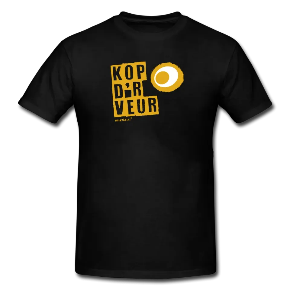 Eierbal Kop d'r veur T-shirt katoen 150 g/m²