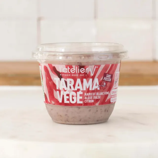 l'Atelier V Tarama Végé vegan dip gerookte boon