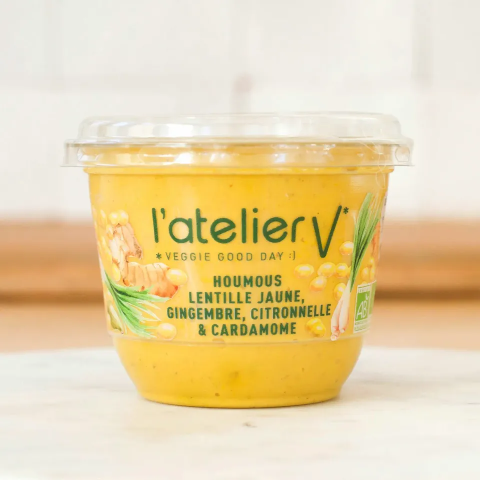 l'Atelier V linzen hummus gember citroengras kardemom