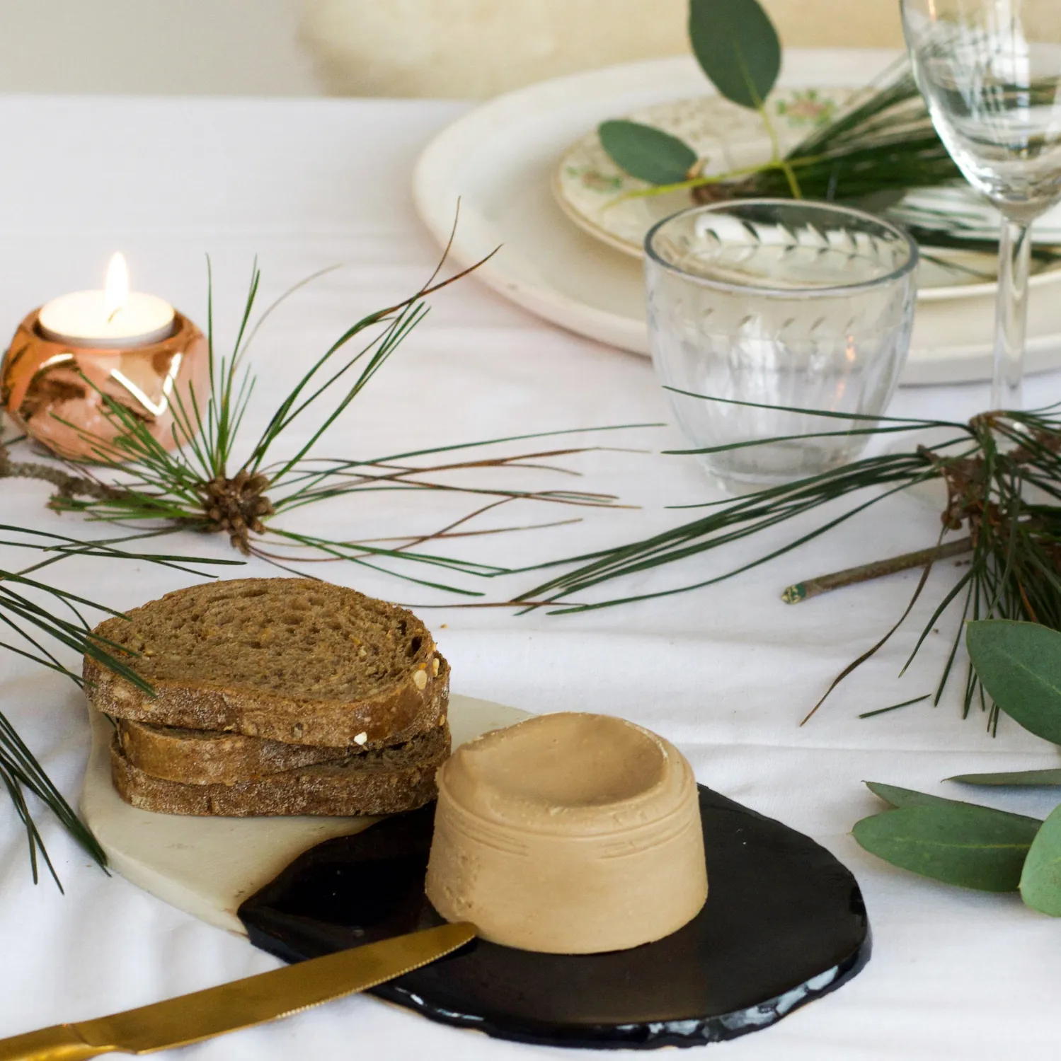 l'Atelier V Une nouvelle foie paté shiitake cashew