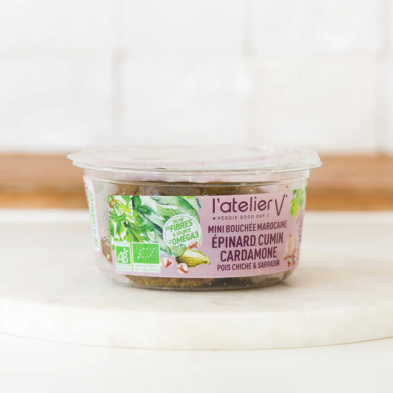 l'Atelier V Mini Bouchée Marocaine falafel spinazie komijn
