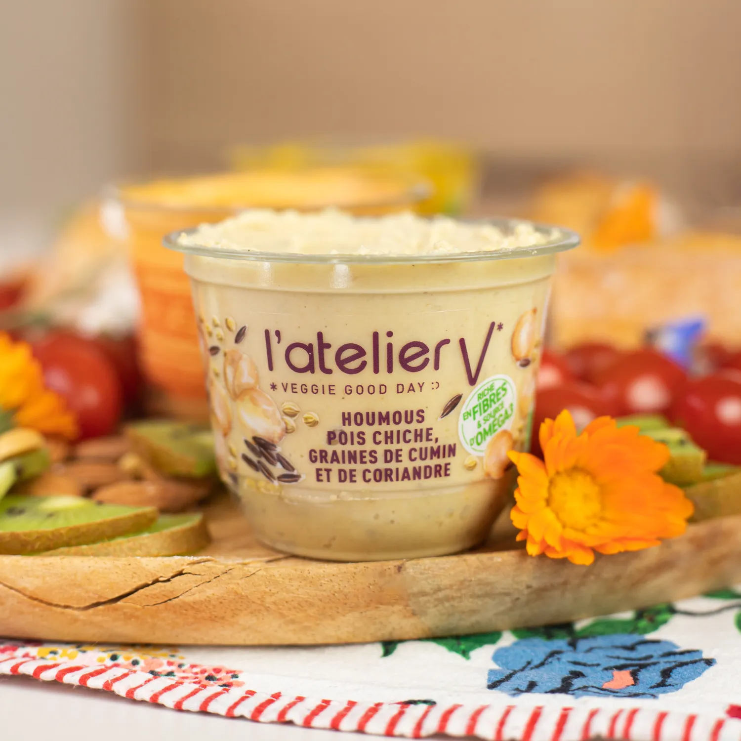 l'Atelier V Houmous klassiek met komijn en koriander