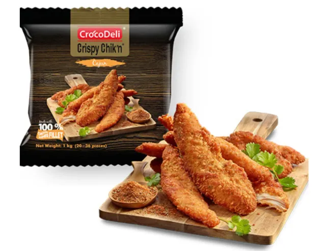 Food Expert Crispy Chick’n Cajun kipstukjes cajun