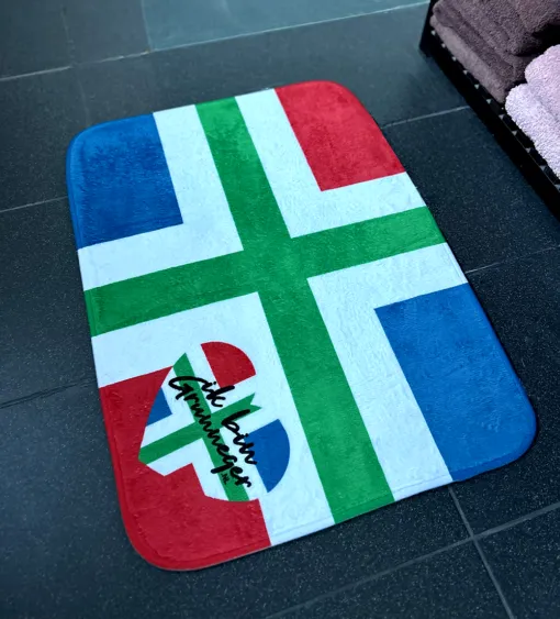 Eierbal badmat velours antislip