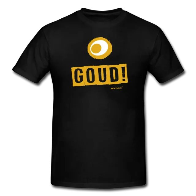 Eierbal Goud T-shirt Gronings katoen