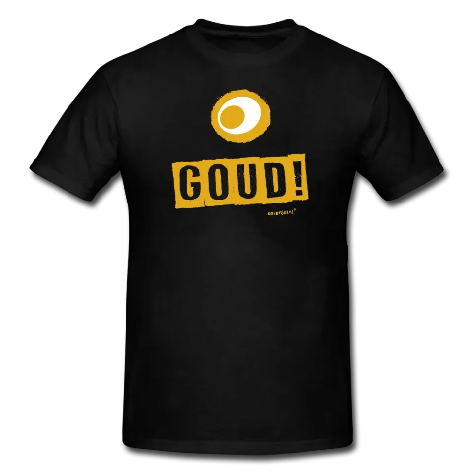 Eierbal Goud T-shirt Gronings katoen