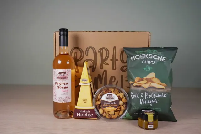 Hoeksche Gebroeders 's-Gravendeel geschenkpakket met rosé