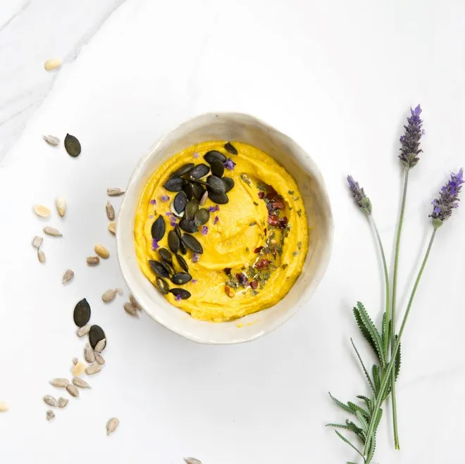l'Atelier V linzen hummus gember citroengras kardemom