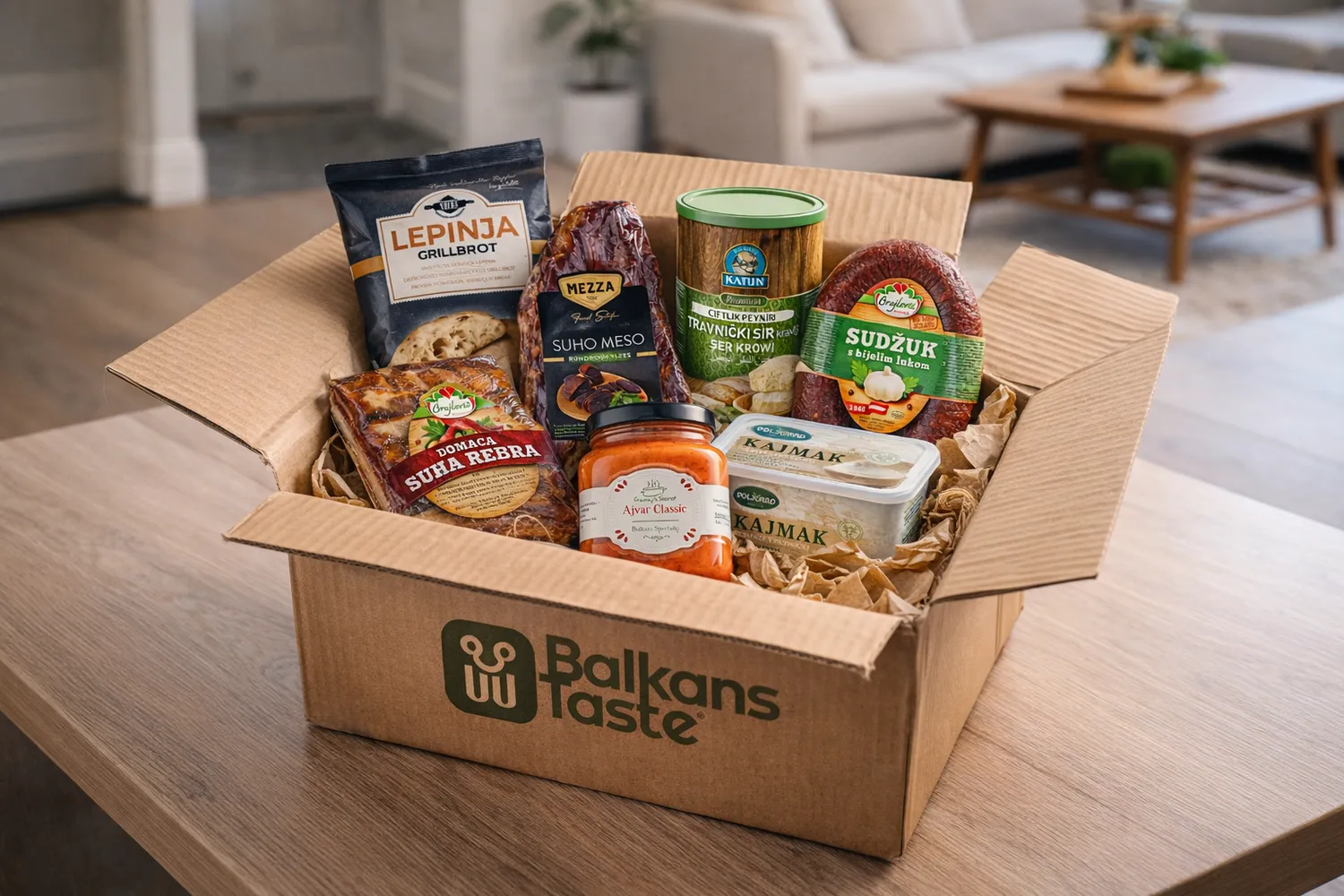 Balkan Taste Mezze bundel borrelpakket met kaas
