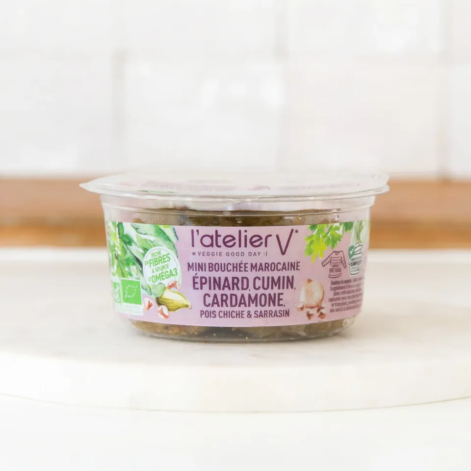 l'Atelier V Mini Bouchée Marocaine falafel spinazie komijn