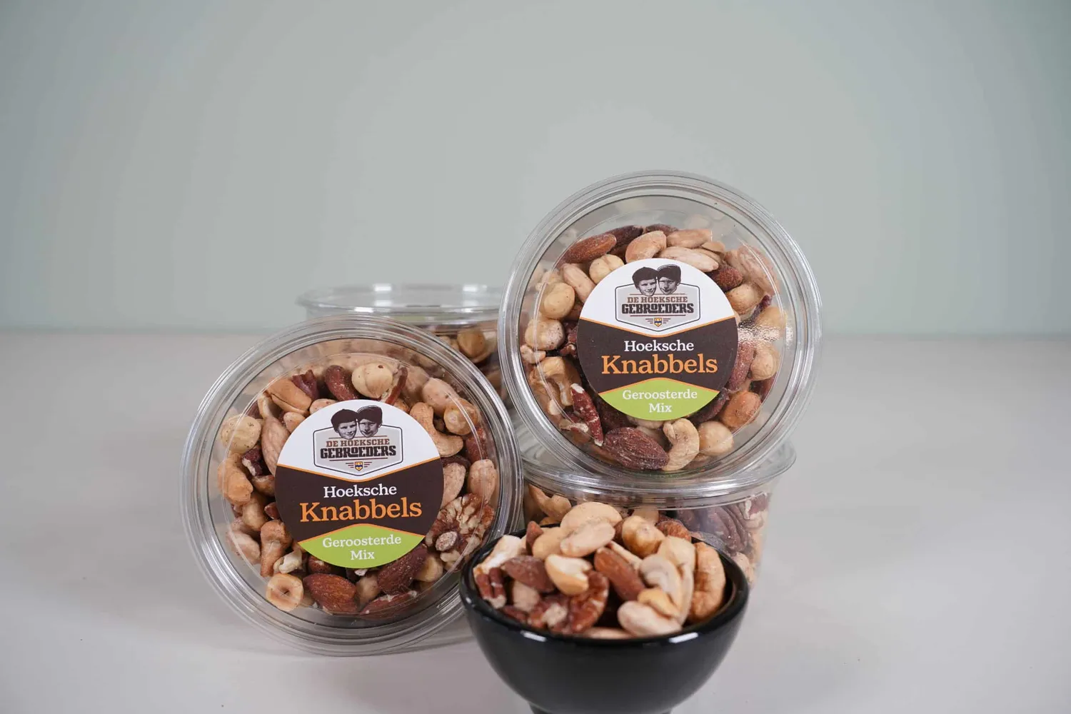 Hoeksche Gebroeders Hoeksche Knabbels notenmix gezouten
